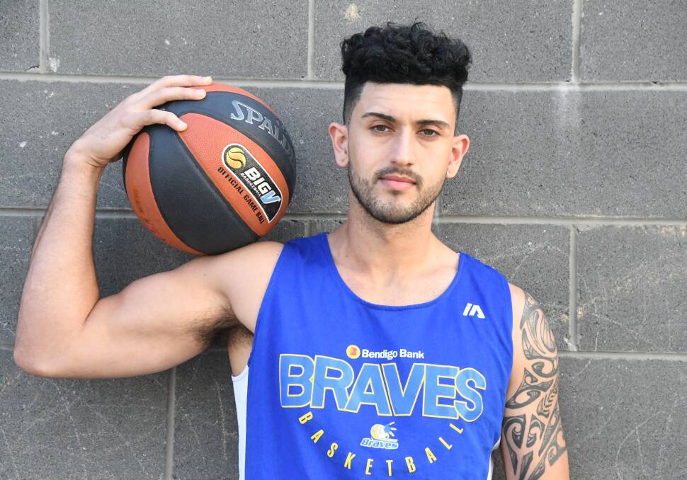 Javaan Mumtaz is ready to make an impact with the Bendigo Braves. Picture: ADAM BOURKE