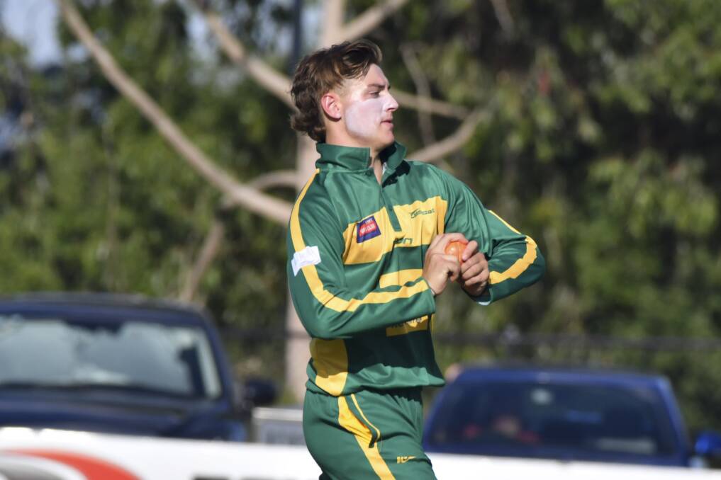 Darcy Poulter stepped up for Kangaroo Flat on Saturday.