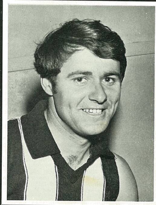 Colin Tully in his Collingwood days. Picture:forever.collingwoodfc.com.au
