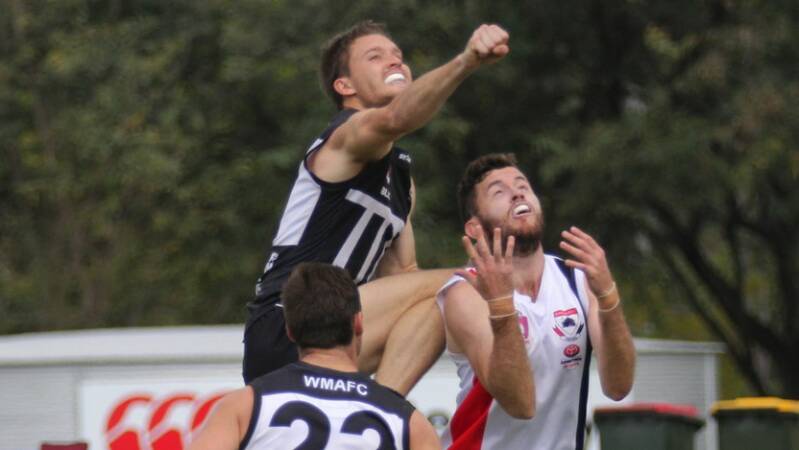 Luke Scott in action for the Western Magpies. Picture: AFL QUEENSLAND