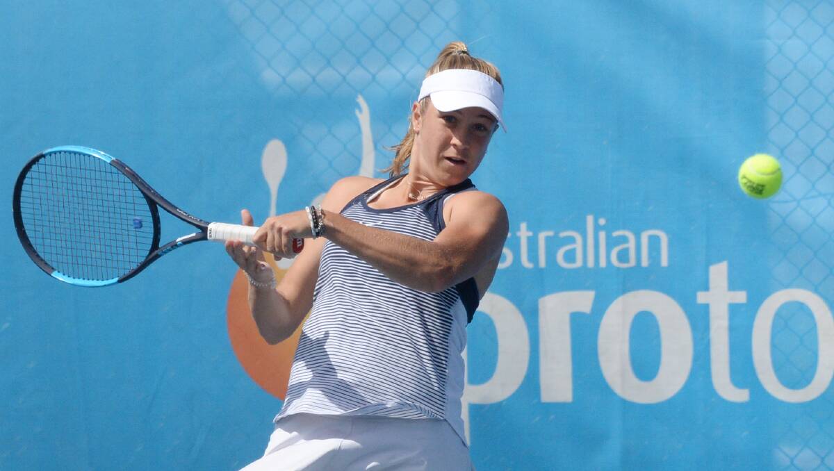 Australian tennis player Ellen Perez.