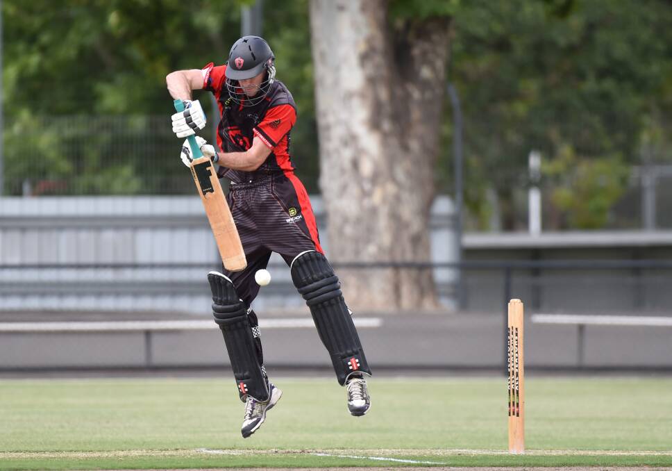 Ollie Geary's aggressive batting style is suited to one-day cricket.