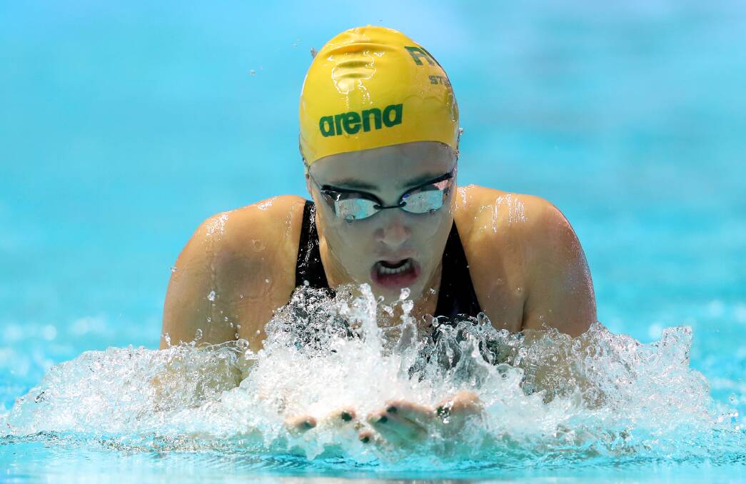 Bendigo swimming product Jenna Strauch. Picture: GETTY IMAGES
