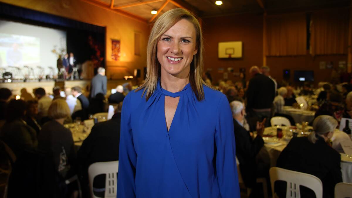 CHAMPION: Sharelle McMahon was inducted into the Netball Australia Hall of Fame on Saturday night.