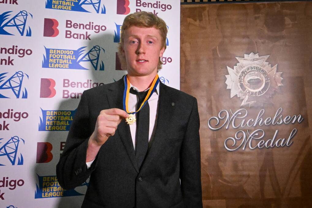 Tom Myers won last year's Symons Medal in the BFNL under-18 competition.