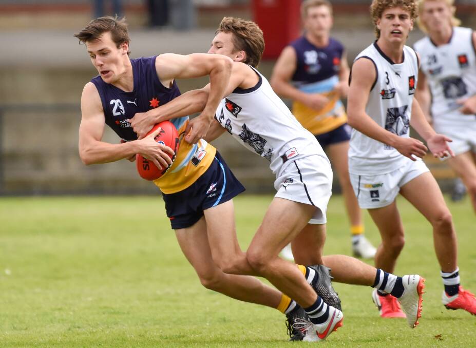 Cooper Smith has put his best foot forward for the Pioneers this year. Picture: DARREN HOWE