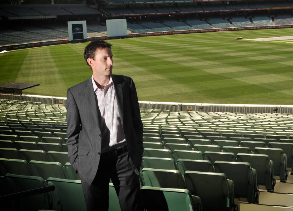 New Cricket Australia high performance manager Ben Oliver.