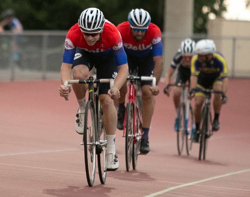 Isaac Buckell is one of the favourites for the Frank McCaig Memorial Wheelrace. Picture: DION JELBART