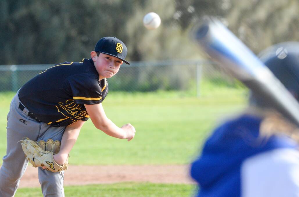 GALLANT: Dodgers battled right to the end of the under-17 BBA grand final. Picture: DARREN HOWE