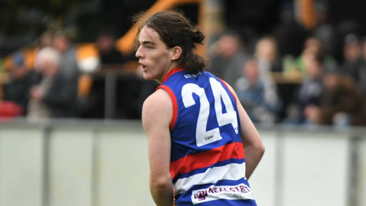 Luke Ellings kicked three goals for the Dogs.