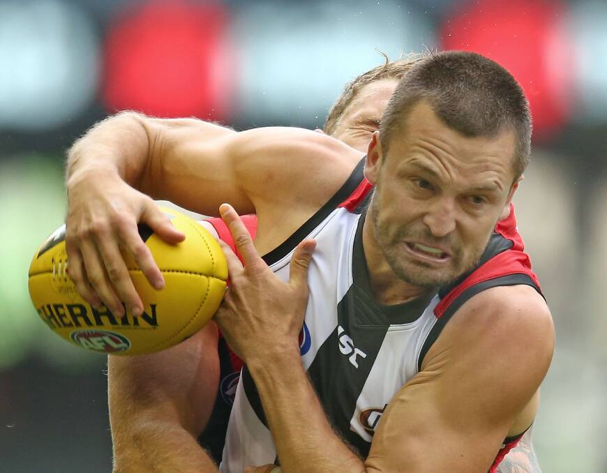 New St Kilda captain Jarryn Geary. Picture: GETTY IMAGES