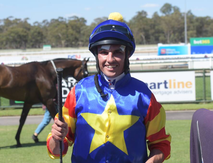 ALL SMILES: Billy Egan after winning the Marong Cup.