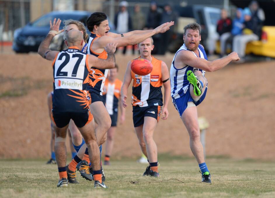 POWER CLUBS CLASH: Mitiamo and Maiden Gully YCW expecty to be at the pointy end of the LVFNL again in 2019. Picture: GLENN DANIELS