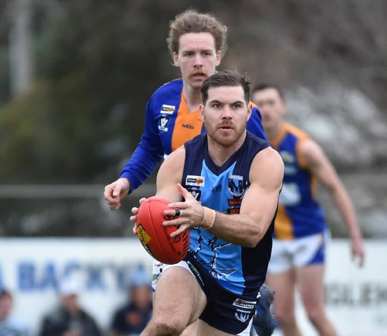ALL CLASS: Brodie Filo won't play until at least round four of the Bendigo Football Netball League season. Picture: GLENN DANIELS