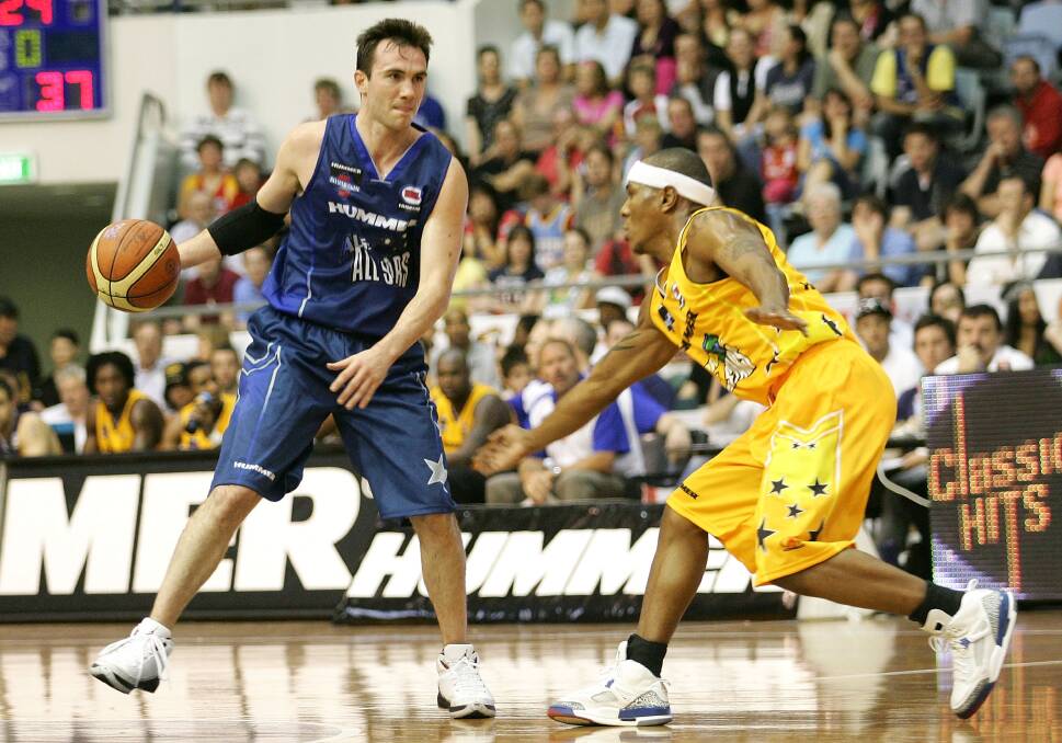 FLASHBACK: Stephen Black playing in the NBL All-Star Game in 2007. Picture: GETTY