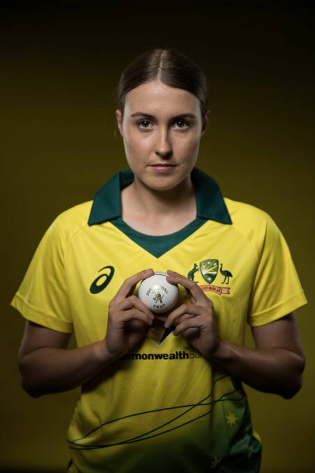 Bendigo's Tayla Vlaeminck will play for Australia at the T20 World Cup. Picture: CRICKET AUSTRALIA