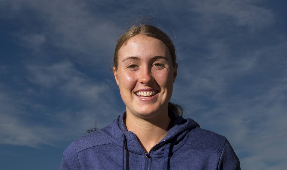Tayla Vlaeminck is making good progress in her recovery from a stress fracture in her foot. Picture: DARREN HOWE