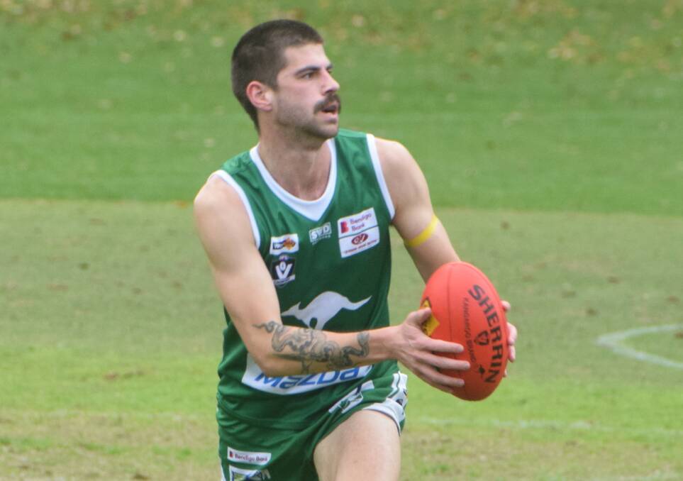 Nick Keogh kicked a nice goal for the Roos on Saturday.