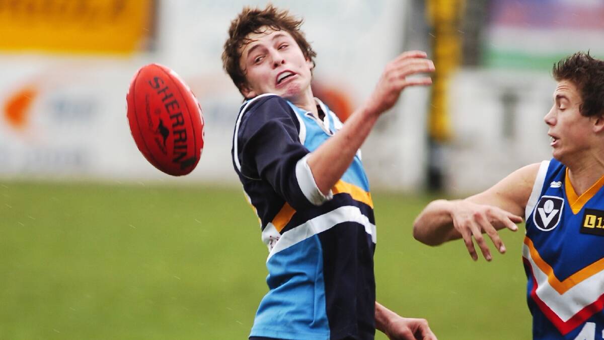 Jarryn Geary in his playing days with the Bendigo Pioneers.