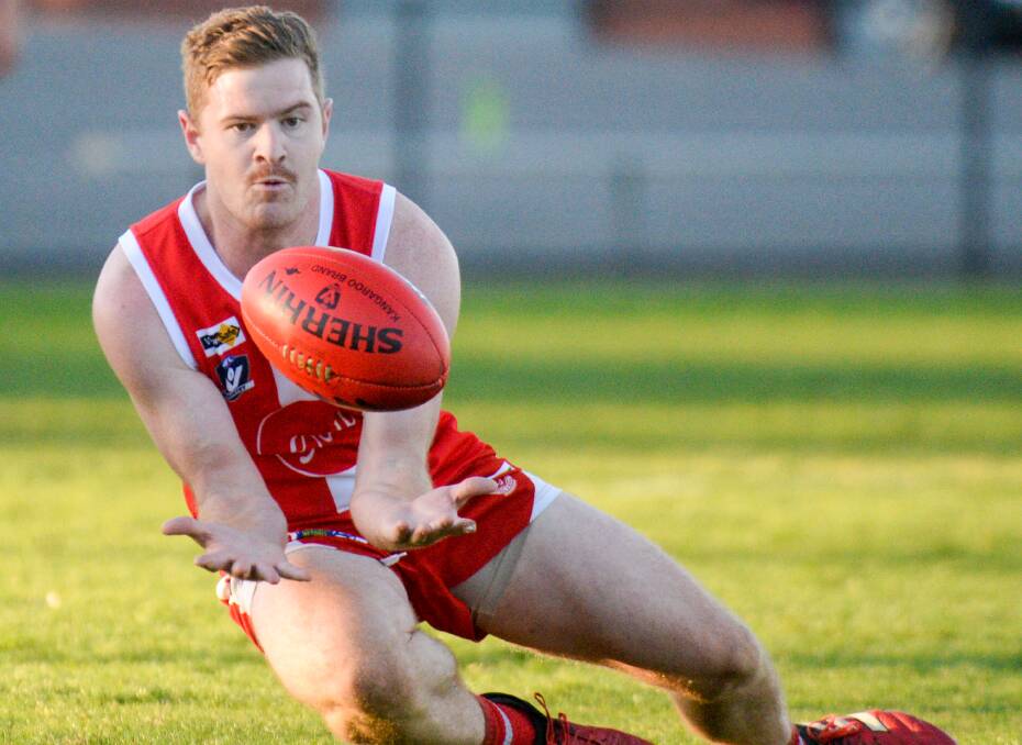 Michael Herlihy played arguably his best game for South Bendigo.