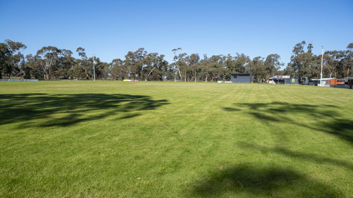 The ground at Toolleen is in its best condition for a decade, according to club co-president Phil Whiting. Picture: DARREN HOWE