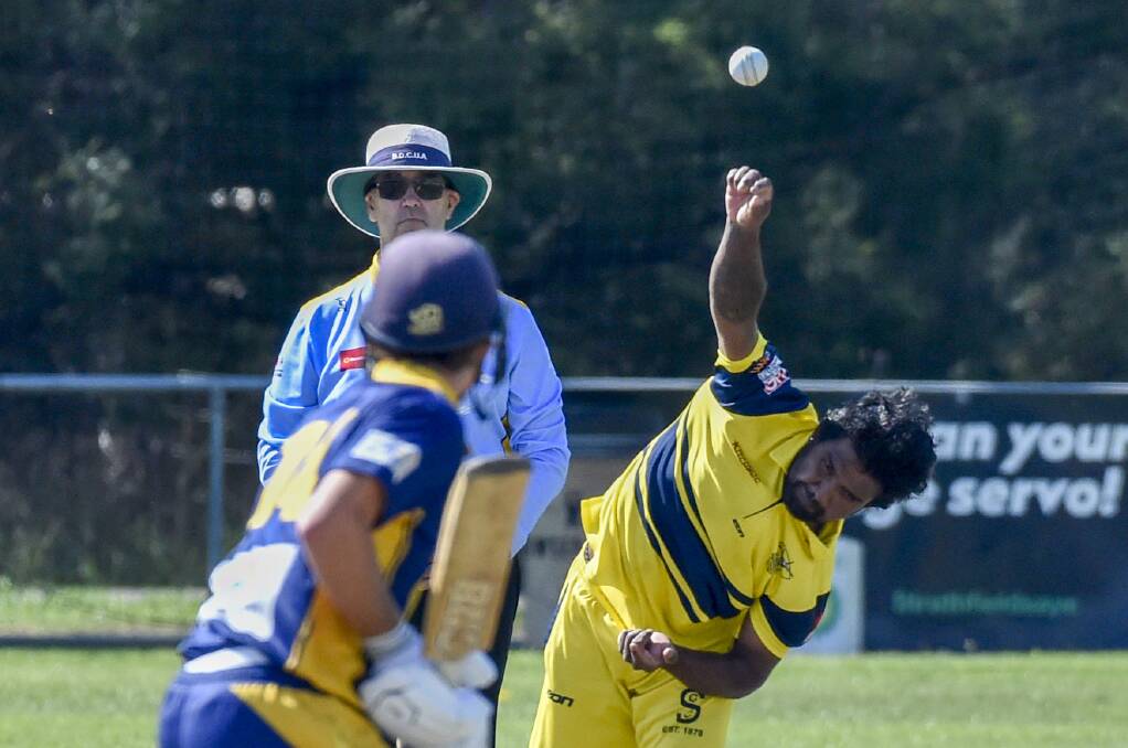 All-rounder Chathura Damith has had a superb season for the Jets. Picture: DARREN HOWE