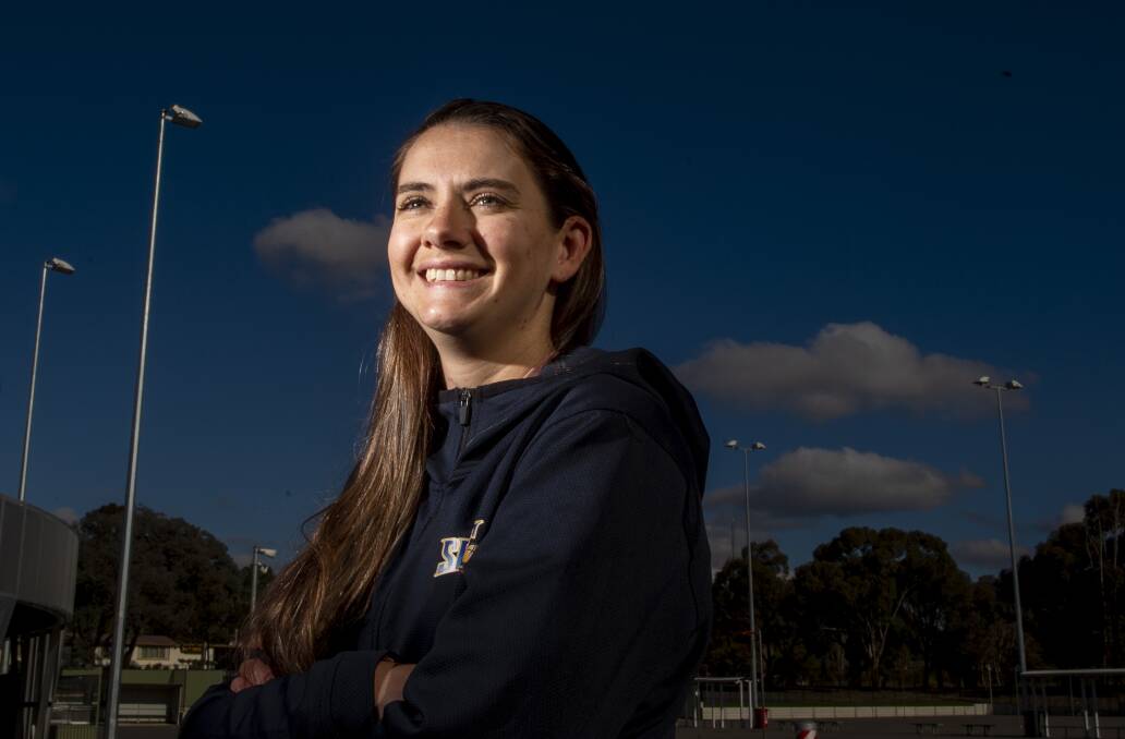 CONSISTENT: Tessa Lavey was one of the standout players for the Bendigo Spirit.