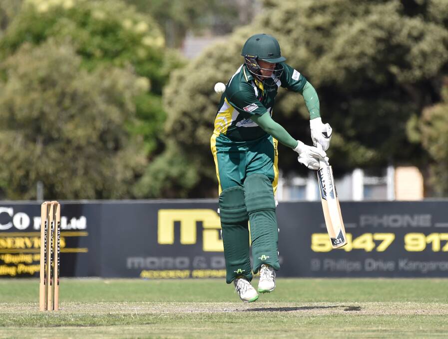 ROO CHAMPION: Adam Burns continues to have a major impact with bat and ball for Kangaroo Flat.