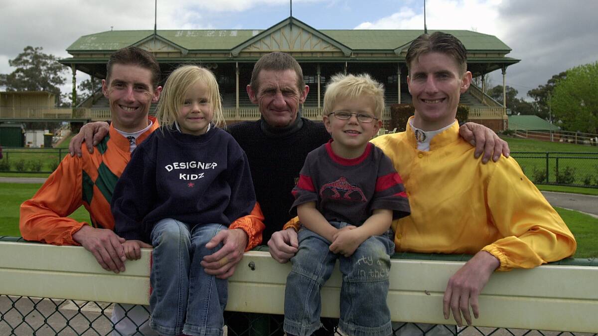 Flashback to 2004 - Nash, Caitlin, Keith, Campbell and Brad Rawiller.