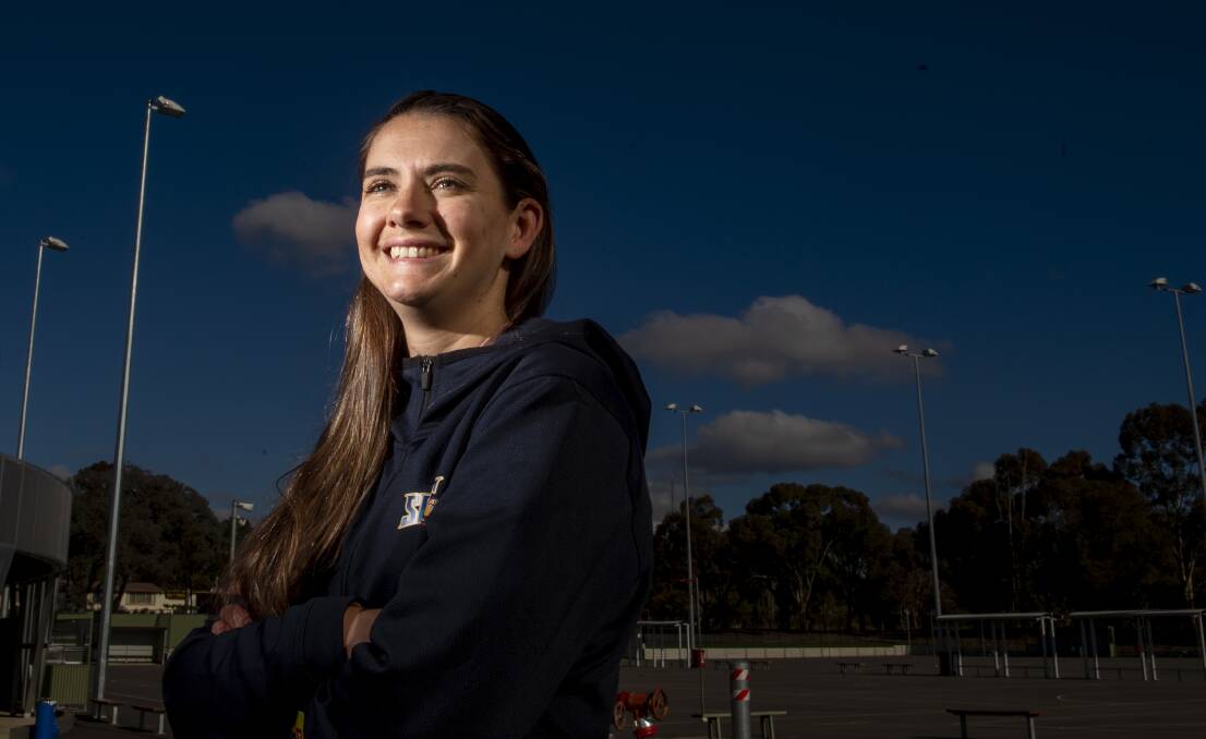 Bendigo Spirit and Opals guard Tessa Lavey has high hopes of a medal in Tokyo. Picture: DARREN HOWE