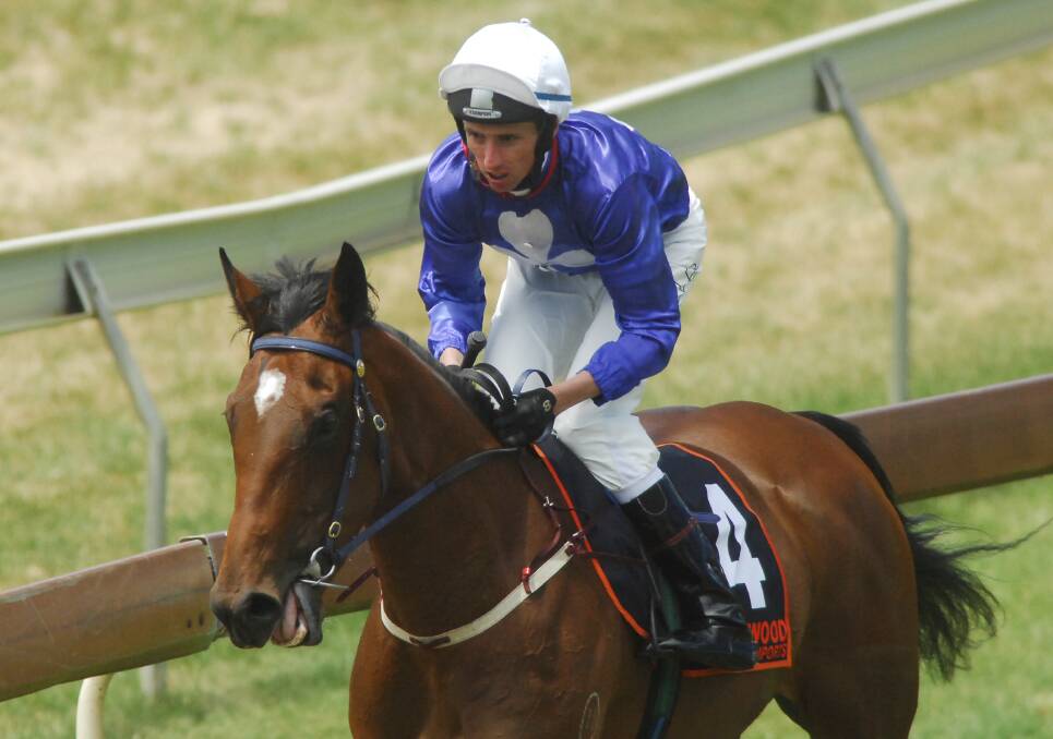 Nash Rawiller after a winning ride on Bendigo Cup day in 2006.