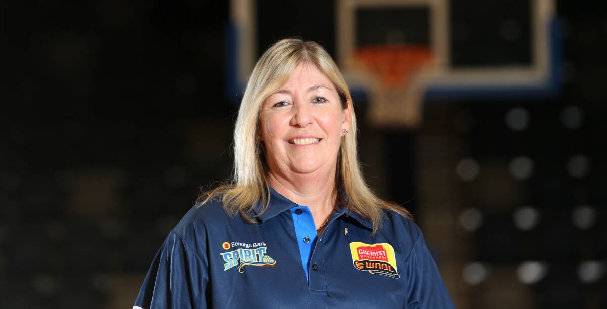 Spirit coach Tracy York.