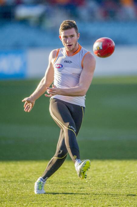 Jed Lamb during is stint with the GWS Giants.