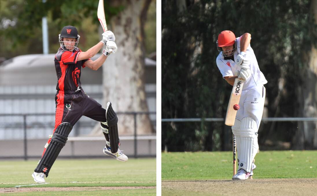ALL-ROUNDERS: White Hills Cricket Club co-coaches Rhys Irwin and Mitch Winter-Irving will lead the club for the 2020-21 season.