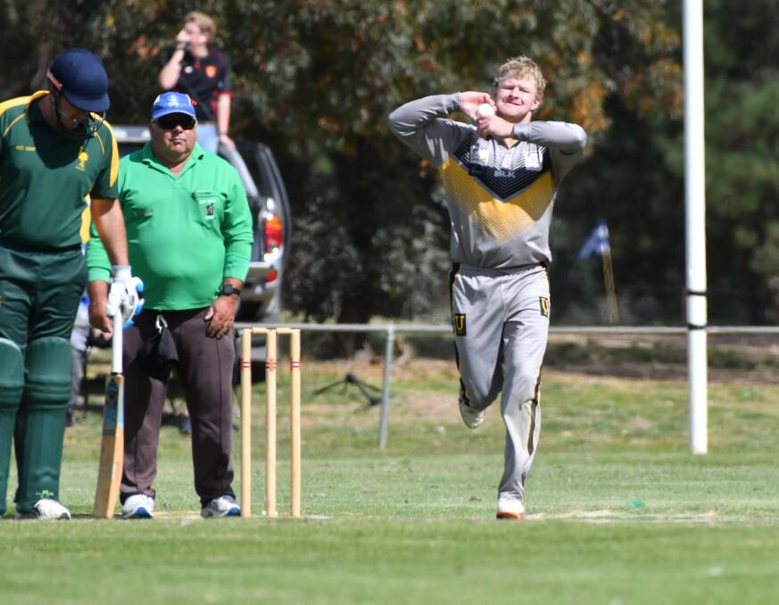 United all-rounder Harry Whittle. Picture: NONI HYETT