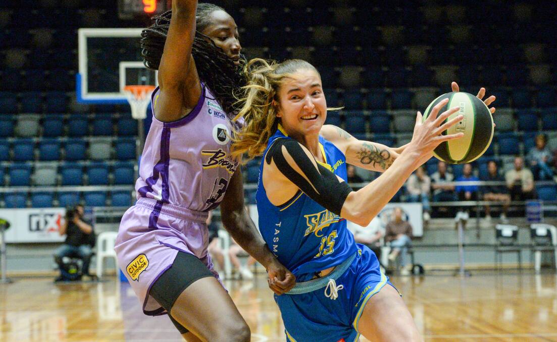 Bendigo Spirit star Anneli Maley is officially the move valuable player in the WNBL for season 2021-22. Picture: DARREN HOWE