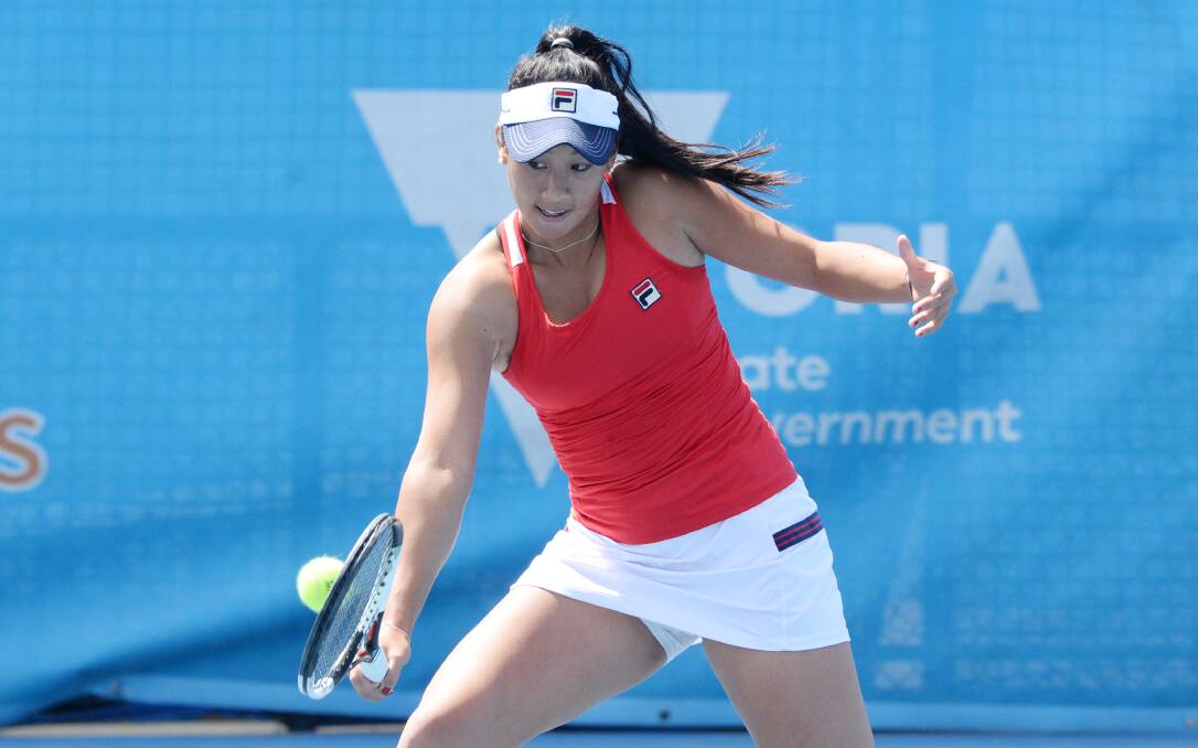 Australian tennis player Priscilla Hon.