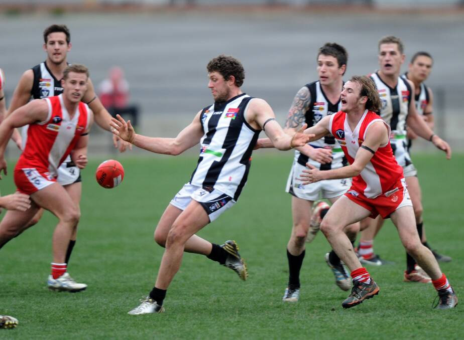 Jarryd Graham was one of Castlemaine's best against the Bloods.