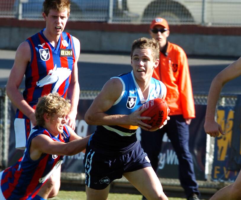 TALENT: Joel Selwood didn't need to play many TAC Cup games to prove his ability.