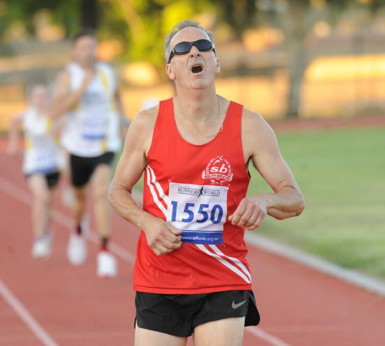FINE FORM: South Bendigo's Greg Hilson added another feature win to his name in the distance series final.