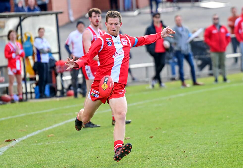 LEADER: South Bendigo skipper Zac Hare will play a key role in defence. Picture: BRENDAN McCARTHY