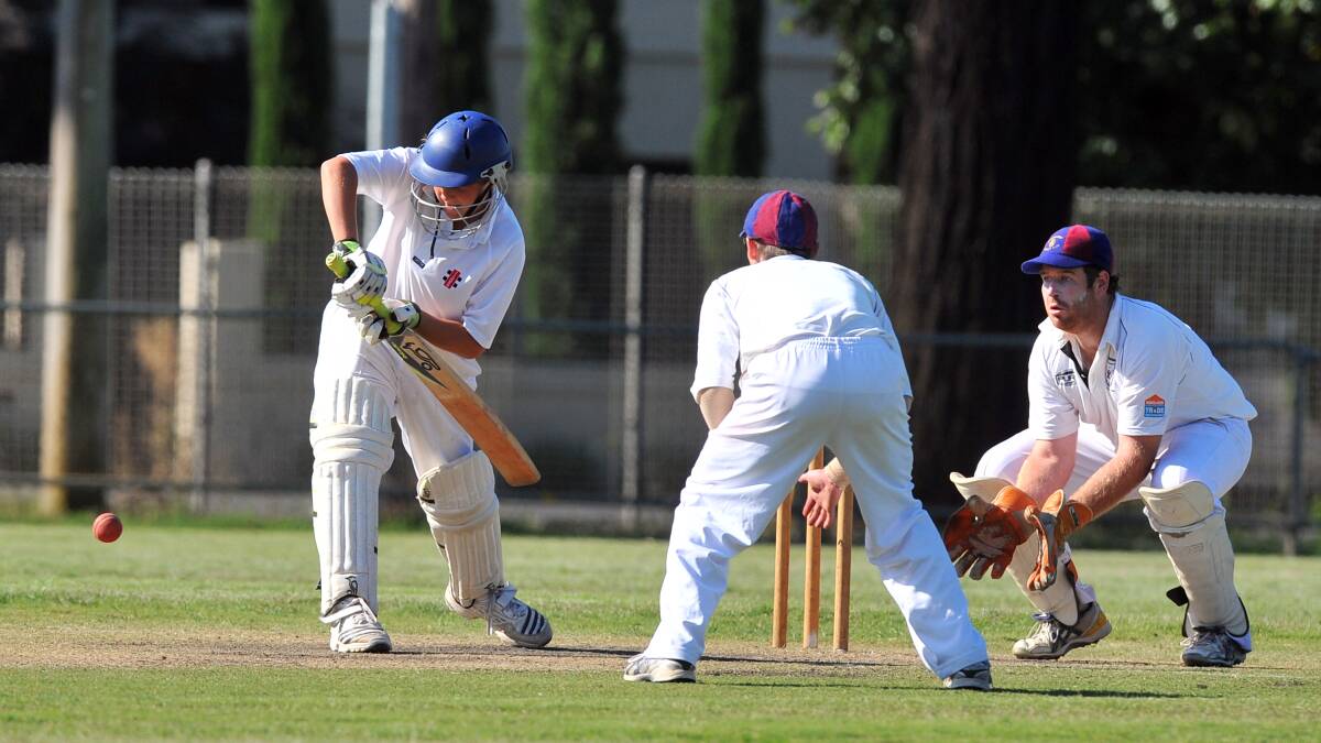 Hartley showed a solid technique as a 12-year-old in his first debut game at first XI level. 