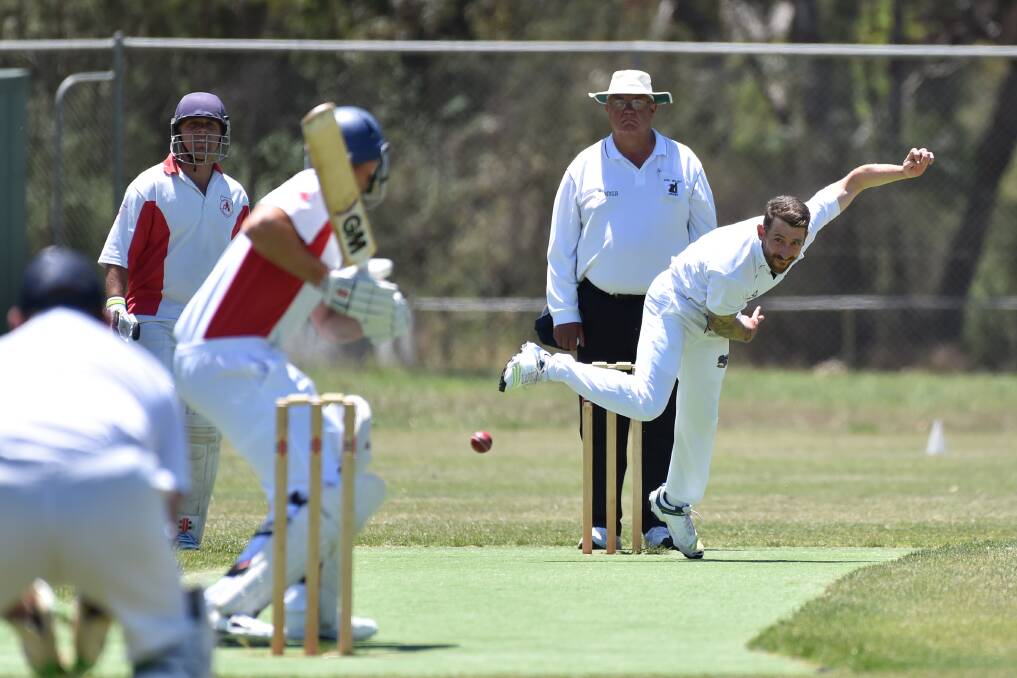 HARD WORKER: Sedgwick fast bowler Peter Moore has had a strong start to the season. Picture: GLENN DANIELS