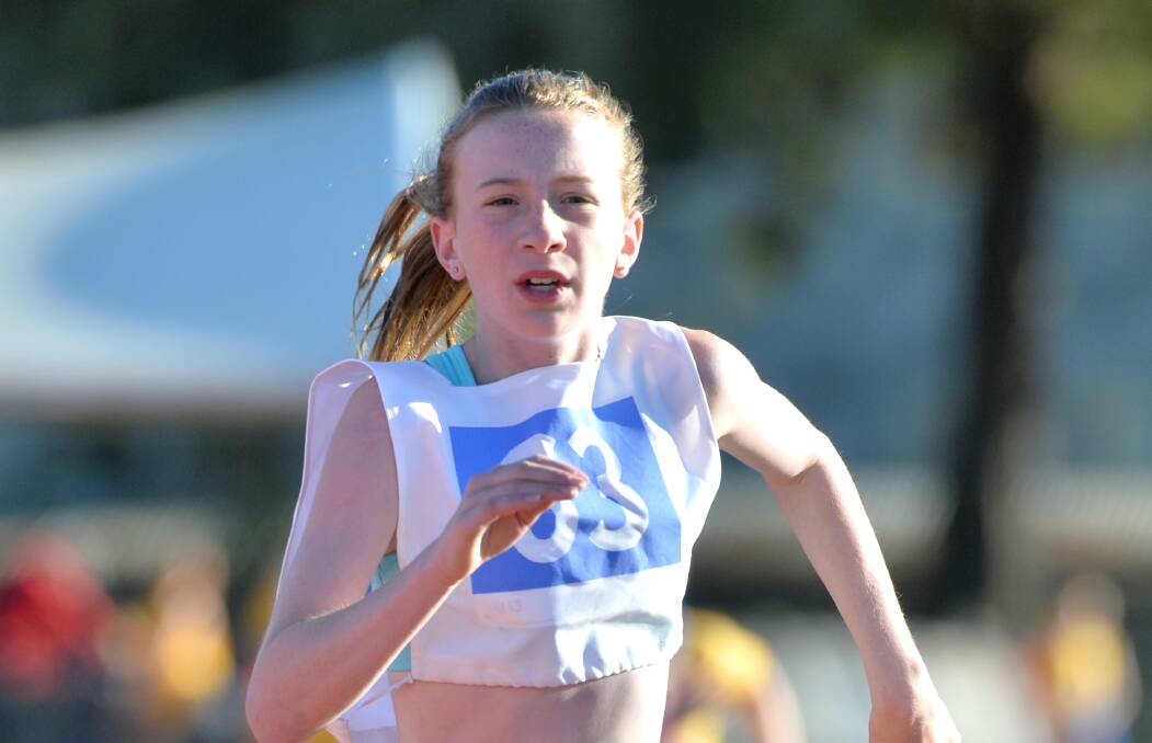 GOING PLACES: Zahra Hayes is a finalist for the Bendigo Sportsmen’s Association Junior Sports Star of the Year award.
