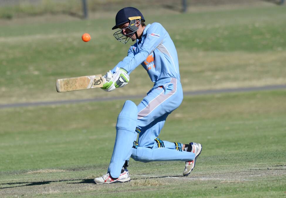 Strathdale's James Vlaemicnk had a good day with bat and ball for Northern Rivers. Picture: DARREN HOWE