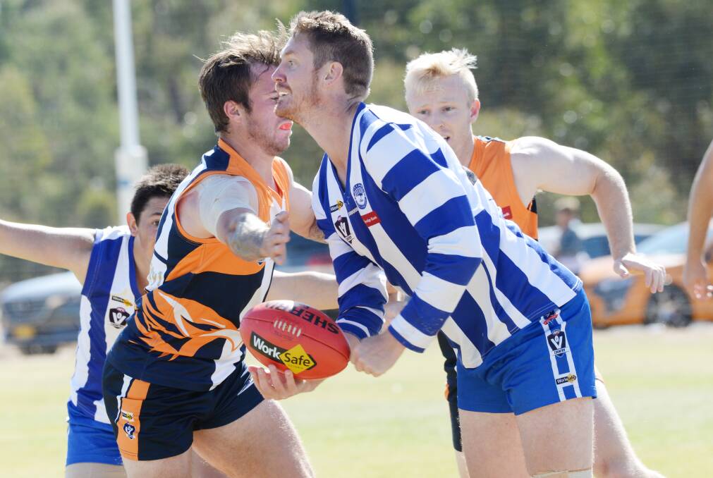 HANDBALL: Mitiamo recruit Lachlan Woodward made a solid debut for his new club.