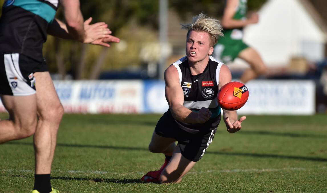 KEY PLAYER: Maryborough midfielder Coby Perry is hoping for a change of luck with his injuries in 2022. Picture: DARREN HOWE