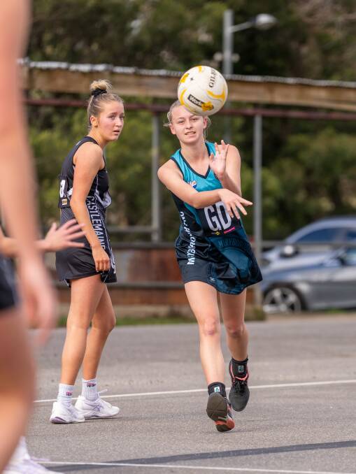 Maryborough's Ella Patten is one of the most promising young netballers in the BFNL. Picture by Daryl Groves