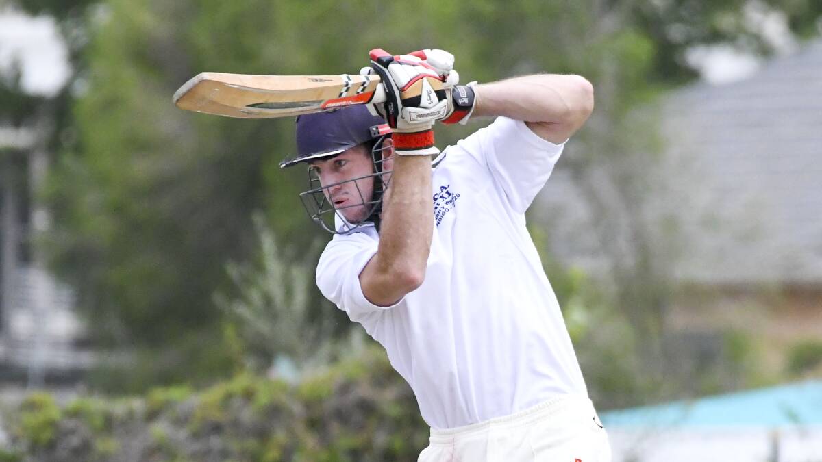 Northern Districts opening batsman Clayton Holmes. Picture: NONI HYETT