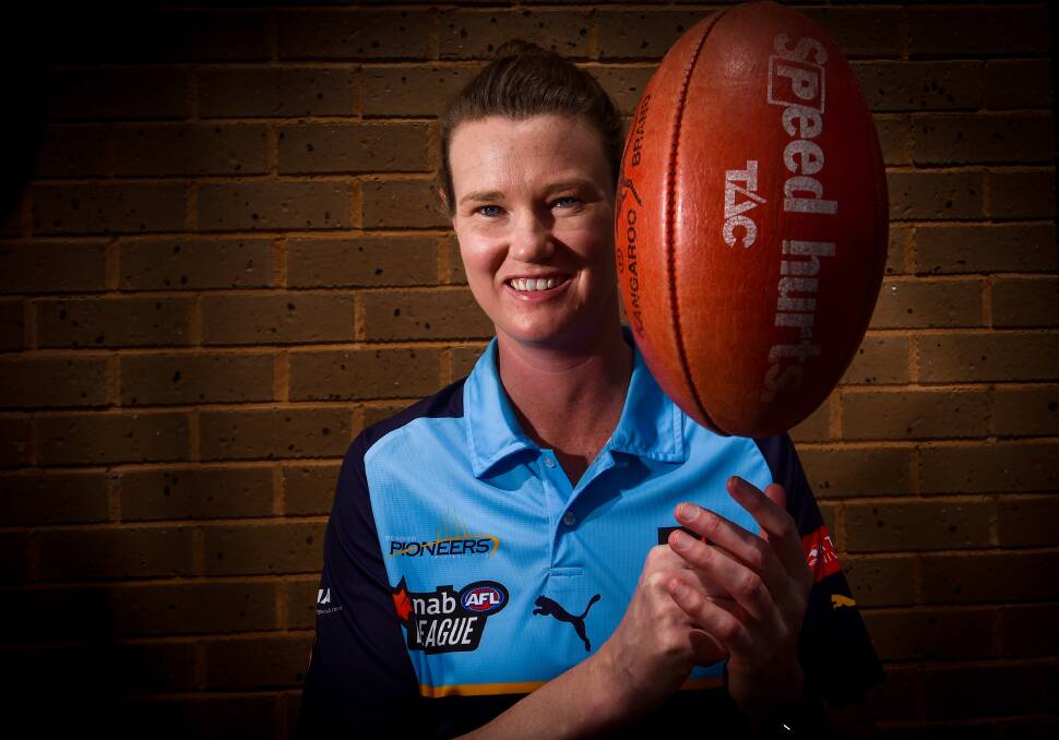 New Bendigo Pioneers girls' program coach Whitney Kennedy is excited about the challenge ahead. Picture by Darren Howe